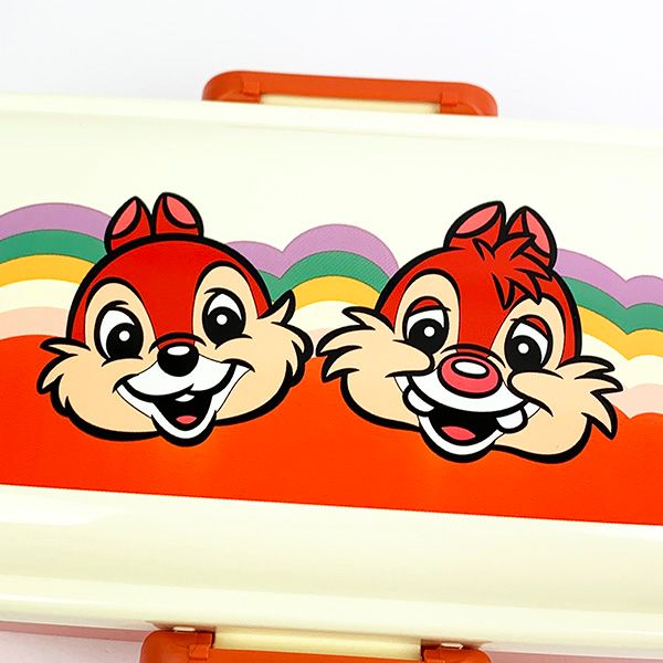 ディズニー レトロシリーズ チップとデール 抗菌ふわっと 弁当箱 ランチボックス ランチ キッチン 学校 オフィス