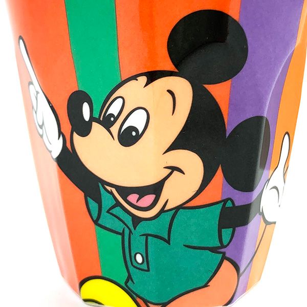 ディズニー レトロシリーズ ミッキー 持ち手付き メラミンタンブラー マグカップ タンブラー コップ キッズ