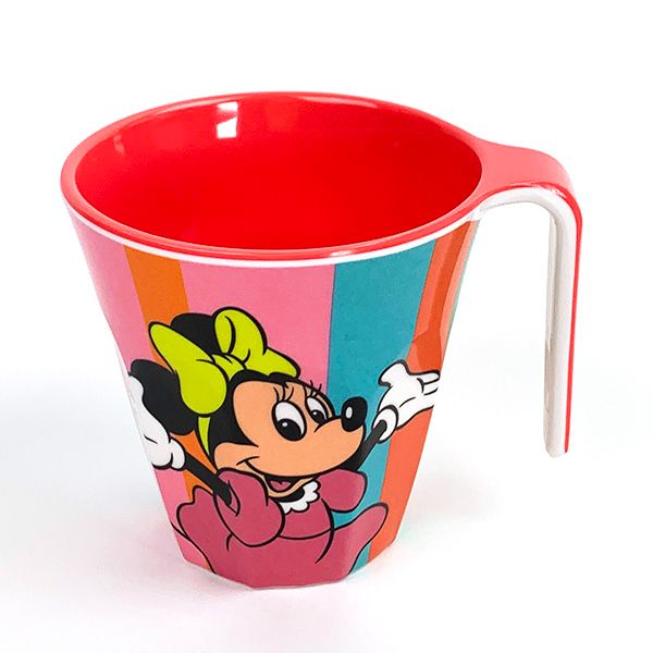 ディズニー レトロシリーズ ミニーマウス 持ち手付き メラミンタンブラー マグカップ タンブラー コップ キッズ