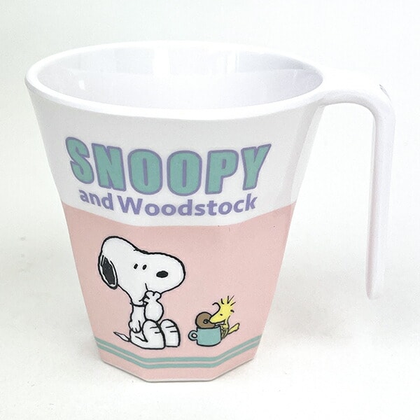 スヌーピー ポップカラー 持ち手付きメラミンタンブラー コップ ランチ 食器 SNOOPY