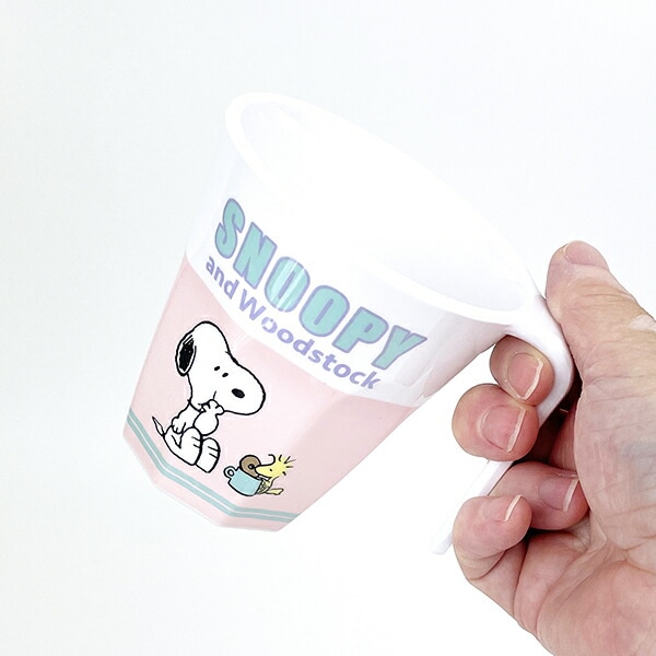 スヌーピー ポップカラー 持ち手付きメラミンタンブラー コップ ランチ 食器 SNOOPY