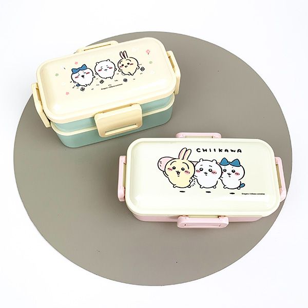 ちいかわ ふわっと弁当箱 2段 お弁当箱 ランチボックス 学校 オフィス キッチン