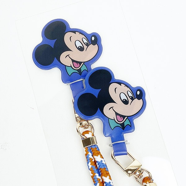 ディズニー レトロ ミッキーマウス 携帯ロープストラップ スマホ関連 スマホショルダー Disney