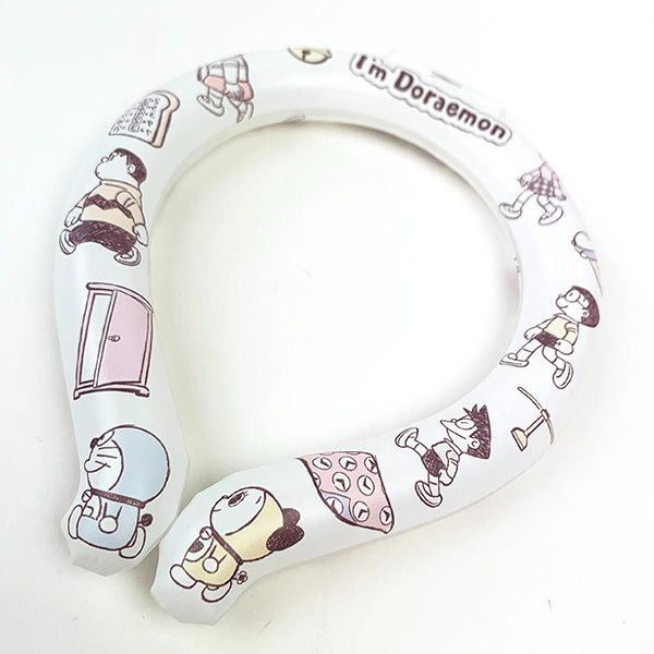 ドラえもん 涼感リング(L) I’ｍ DORAEMON ホワイト