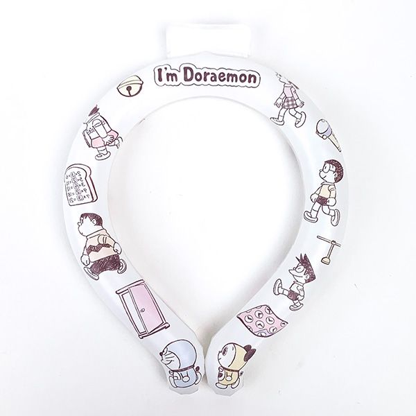 ドラえもん 涼感リング(L) I’ｍ DORAEMON ホワイト