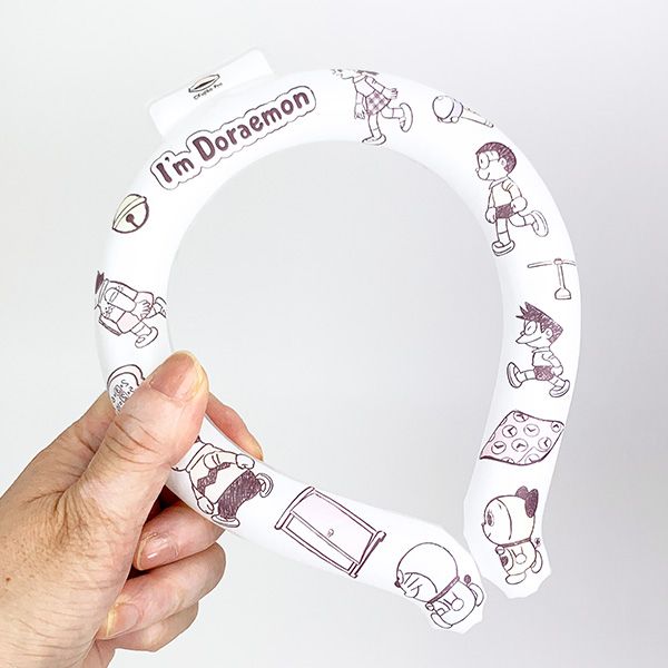 ドラえもん 涼感リング(L) I’ｍ DORAEMON ホワイト