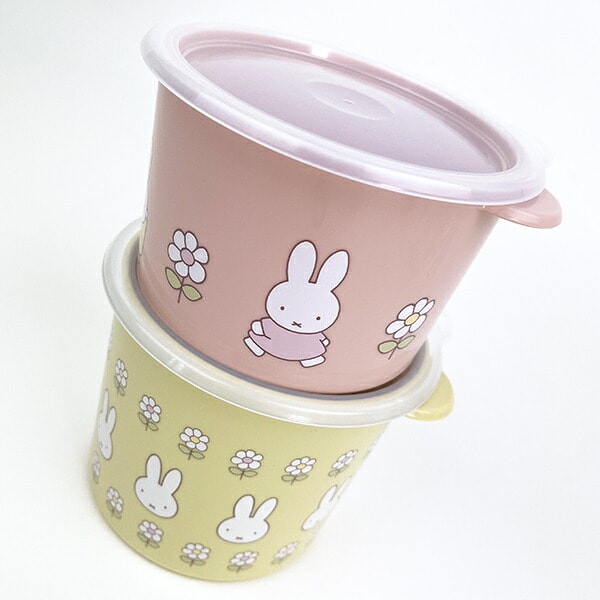 ミッフィー miffy ワンタッチシール容器(M) キッチン 日本製