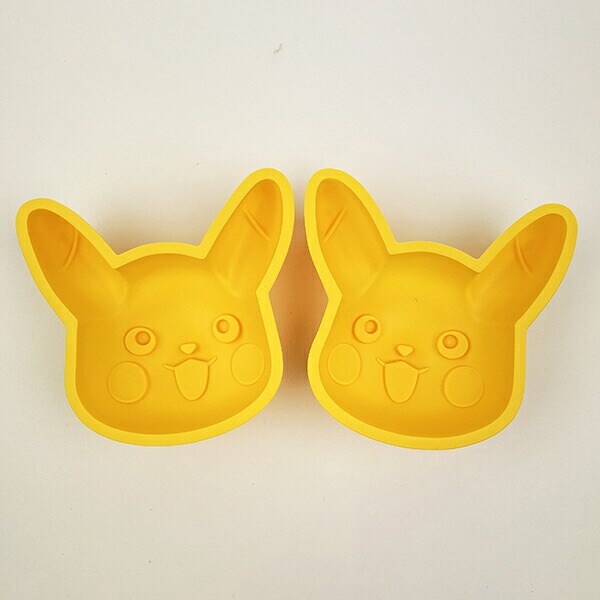 ポケモン ピカチュウ シリコーンケーキ型 2個入 (イエロー) キッチン