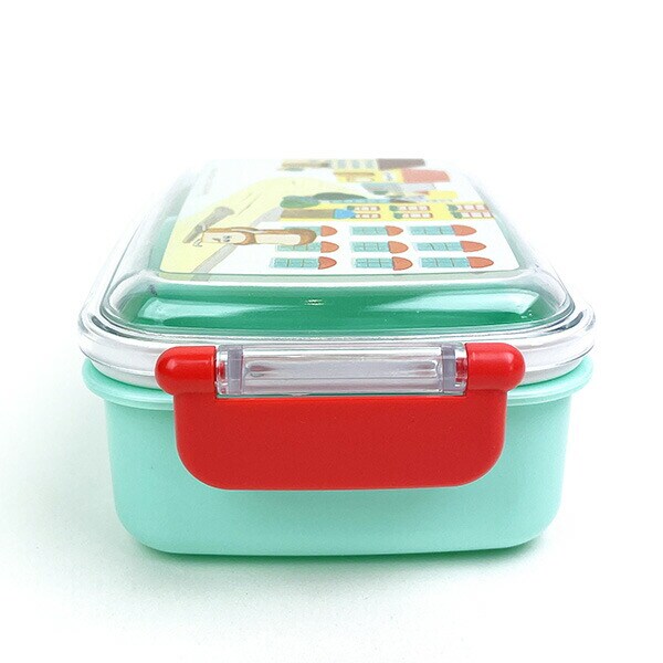 パンどろぼう ふわっとタイトランチボックス ラウンド 入園入学 新学期 お弁当 ランチ キッチン グリーン