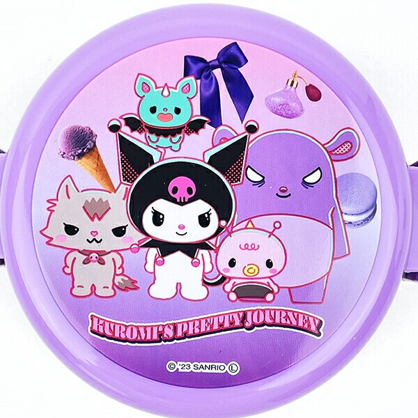 サンリオ クロミ 抗菌丸型ランチボックス2段 ランチ  日本製 Sanrio