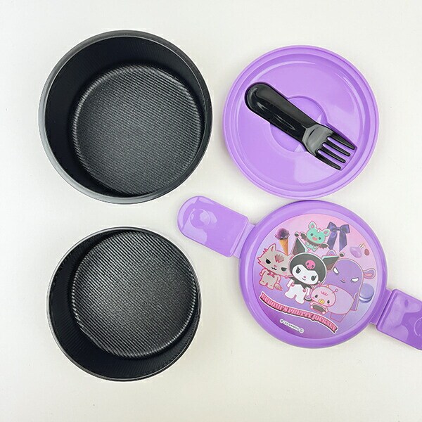 サンリオ クロミ 抗菌丸型ランチボックス2段 ランチ  日本製 Sanrio