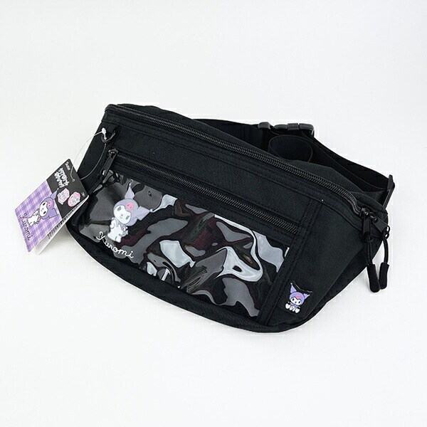 サンリオ クロミ トラベルバッグ＆グッズボディバッグ フロントクリアポケット 旅行 Sanrio