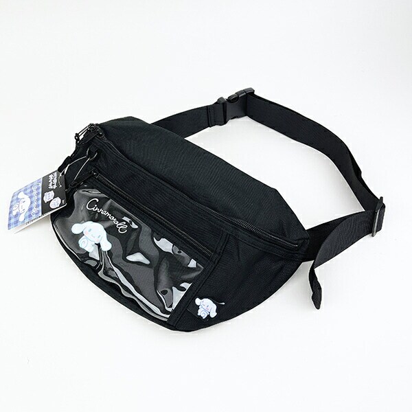 サンリオ シナモロール トラベルバッグ＆グッズボディバッグ フロントクリアポケット 旅行 シナモン Sanrio