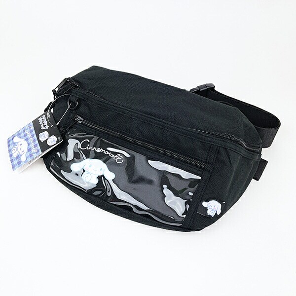 サンリオ シナモロール トラベルバッグ＆グッズボディバッグ フロントクリアポケット 旅行 シナモン Sanrio