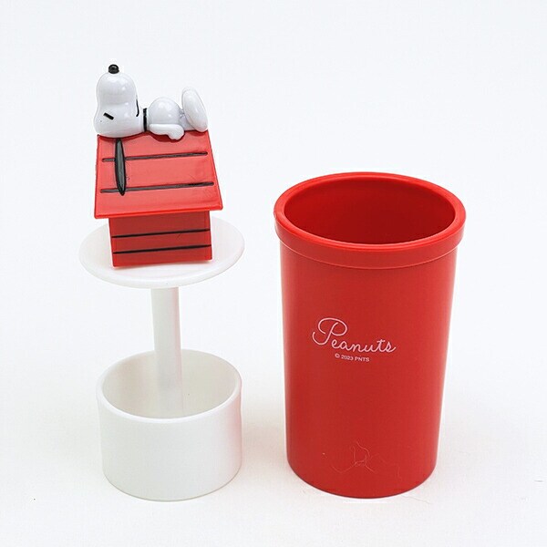 スヌーピー マスコット付つまようじ立て キッチン SNOOPY