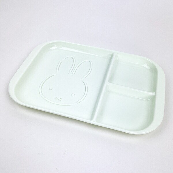 ミッフィー miffy モーニングプレート仕切り付き お皿 食器 日本製
