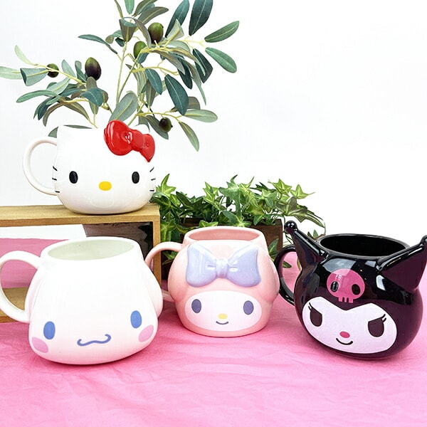 サンリオ シナモロール 陶器製 マグカップ キッチン シナモン Sanrio