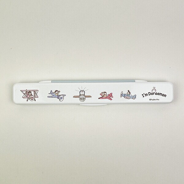 ドラえもん お空さんぽ 抗菌音の鳴らない箸・箸箱セット ランチ 日本製