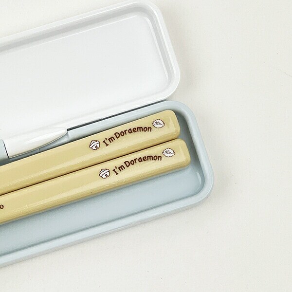 ドラえもん お空さんぽ 抗菌音の鳴らない箸・箸箱セット  ランチ 日本製