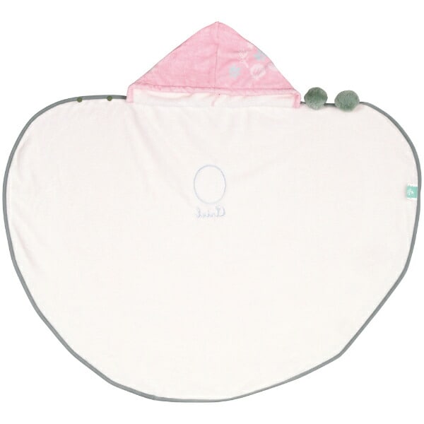 ディズニープリンセス アリエル 吸水速乾フード付き バスポンチョ バスタオル キッズ Disney