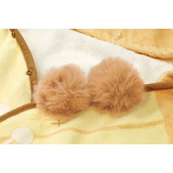 ディズニープリンセス ベル 吸水速乾フード付き バスポンチョ バスタオル キッズ Disney