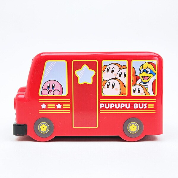 星のカービィ バス型ランチボックス 2段 お弁当箱 キッズ スクール 2段 お弁当箱