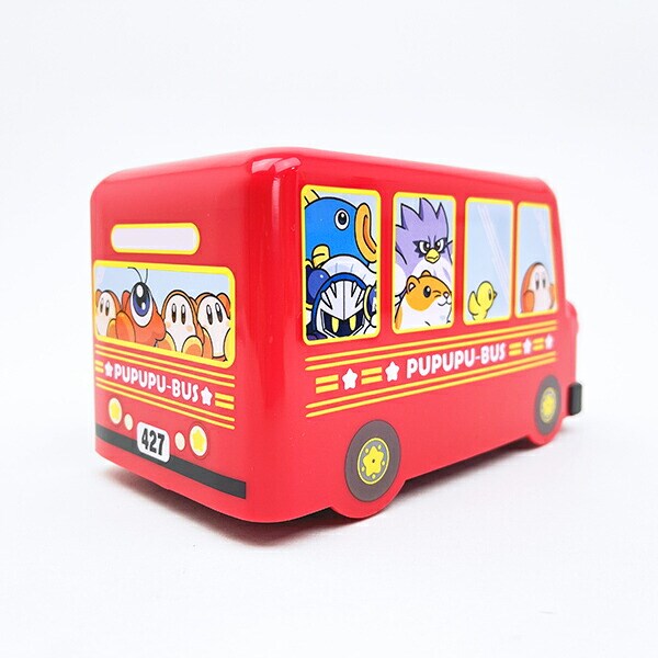 星のカービィ バス型ランチボックス 2段 お弁当箱 キッズ スクール 2段 お弁当箱