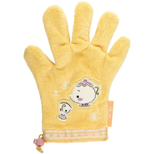 ディズニープリンセス ベル 吸水速乾ヘアドライ手袋 Disney