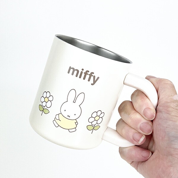 ミッフィー miffy 2way インナーカップ付き ステンレスマグカップ 食器 コップ