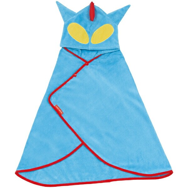 クレヨンしんちゃん アクション仮面 吸水速乾フード付き バスポンチョ バスタオル キッズ