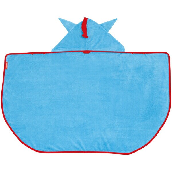 クレヨンしんちゃん アクション仮面 吸水速乾フード付き バスポンチョ バスタオル キッズ