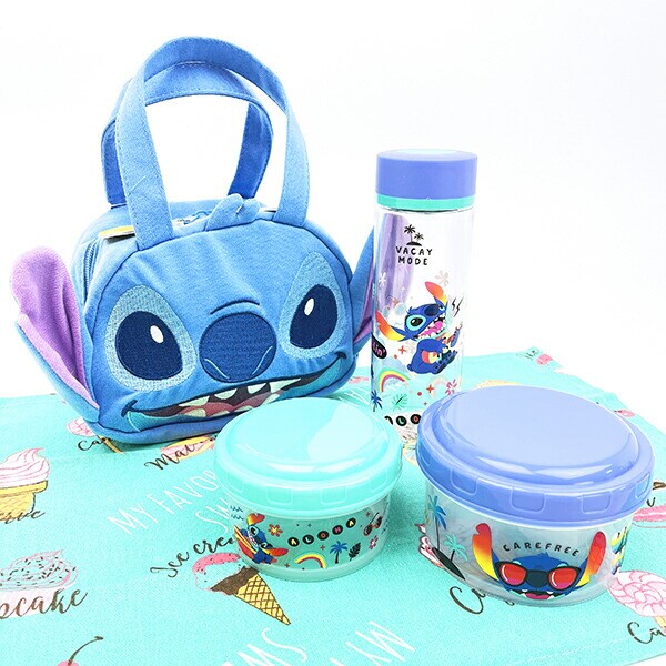 ディズニー スティッチ 抗菌ラウンド型フードコンテナ(S/M) 弁当箱 ランチ 日本製 Disney