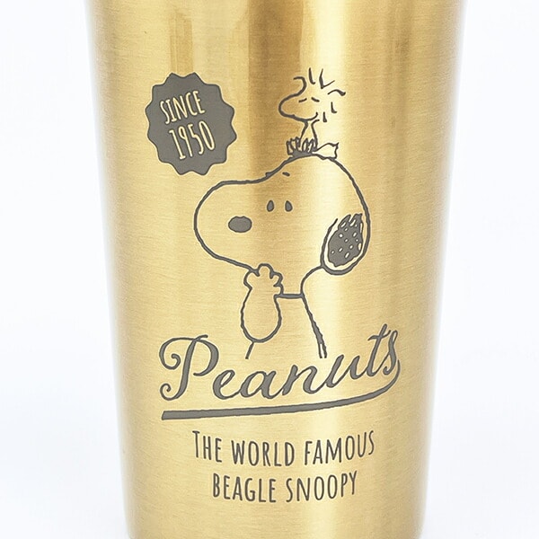 スヌーピー コンビニコーヒー用ステンレスマグボトル コップ ランチ SNOOPY
