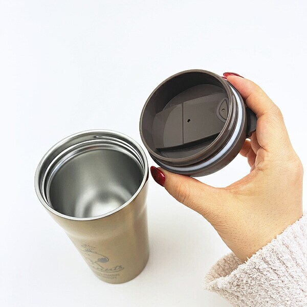 スヌーピー コンビニコーヒー用ステンレスマグボトル コップ ランチ SNOOPY
