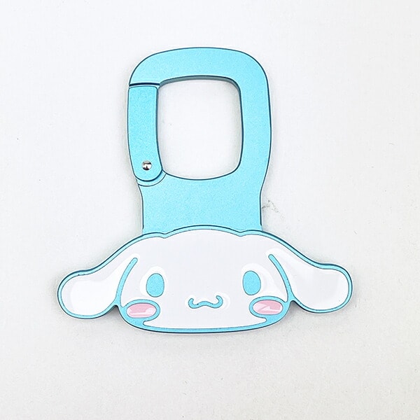 サンリオ シナモロール ダイカットアルミカナビラ キーホルダー シナモン Sanrio