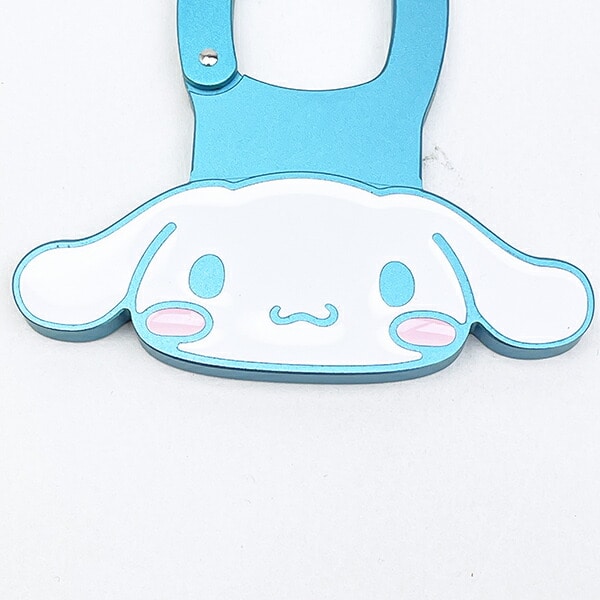 サンリオ シナモロール ダイカットアルミカナビラ キーホルダー シナモン Sanrio
