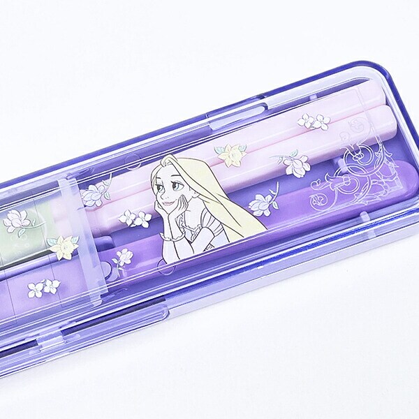 ディズニー プリンセス ラプンツェル 抗菌音の鳴らないコンビセット フラワー ランチ 日本製 Disney