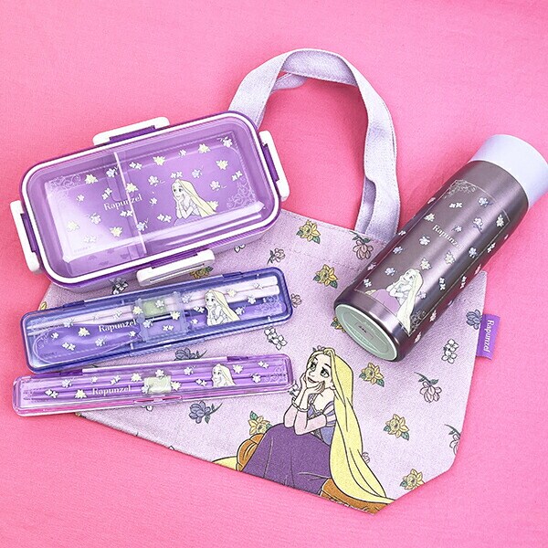 ディズニー プリンセス ラプンツェル 抗菌音の鳴らないコンビセット フラワー ランチ 日本製 Disney