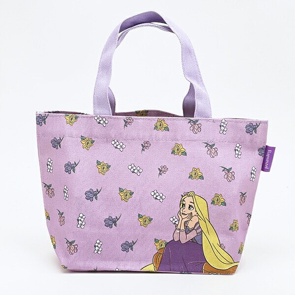 ディズニー プリンセス ラプンツェル 帆布ランチバッグ フラワー Disney