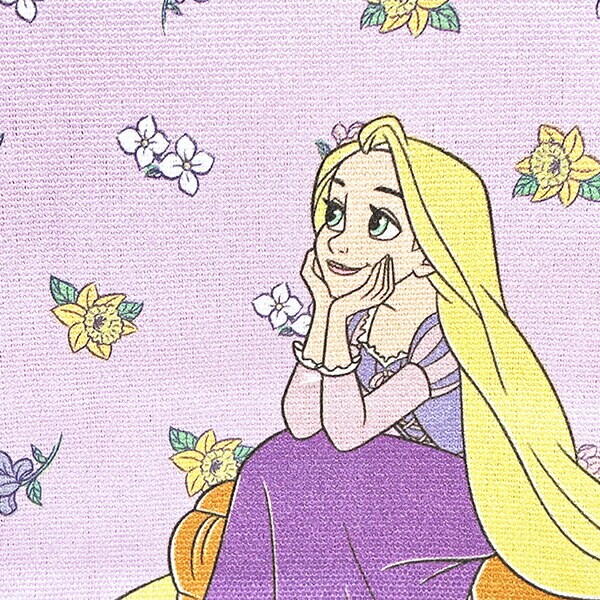 ディズニー プリンセス ラプンツェル 帆布ランチバッグ フラワー Disney