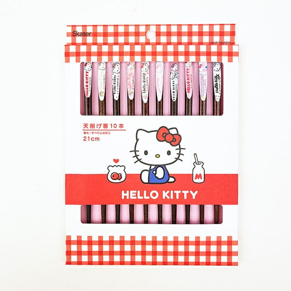 サンリオ ハローキティ 天削り箸10本セット 食器 Sanrio