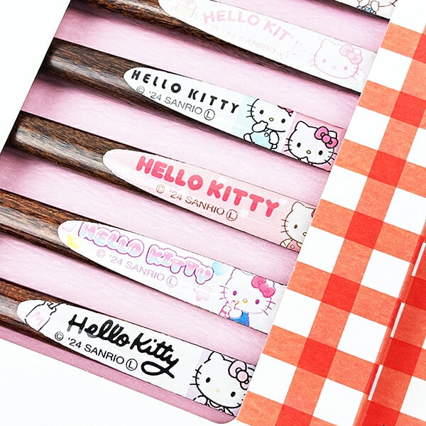 サンリオ ハローキティ 天削り箸10本セット 食器 Sanrio