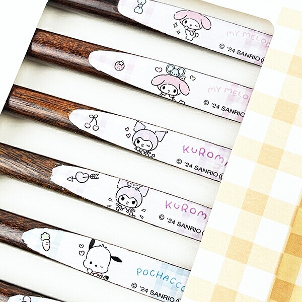 サンリオキャラクターズ 天削り箸10本セット 食器 Sanrio
