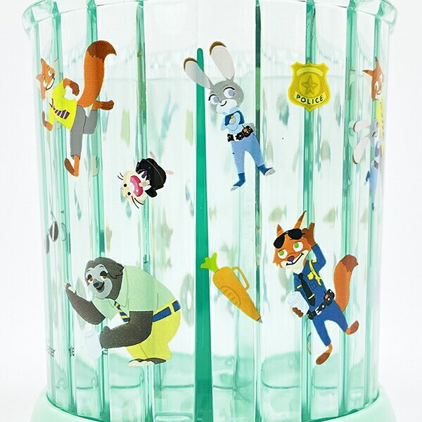 ディズニー ズートピア 回転式小物スタンド (グリーン)  Disney
