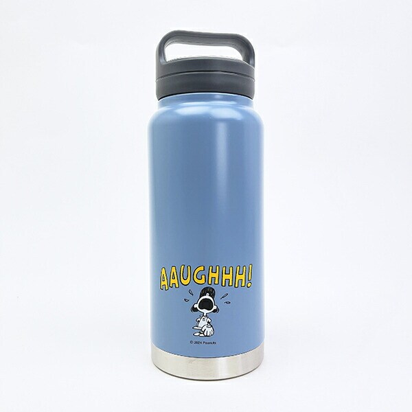 スヌーピー スクリューハンドルマグボトル(800ml) ベースボール 水筒 ランチ SNOOPY