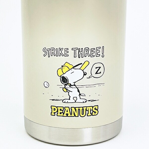 スヌーピー スクリューハンドルマグボトル(1000ml) ベースボール 水筒 ランチ SNOOPY