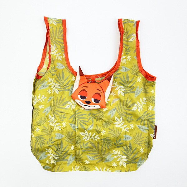 ディズニー ズートピア ニック  ぬいぐるみ お手伝い エコバッグ Disney