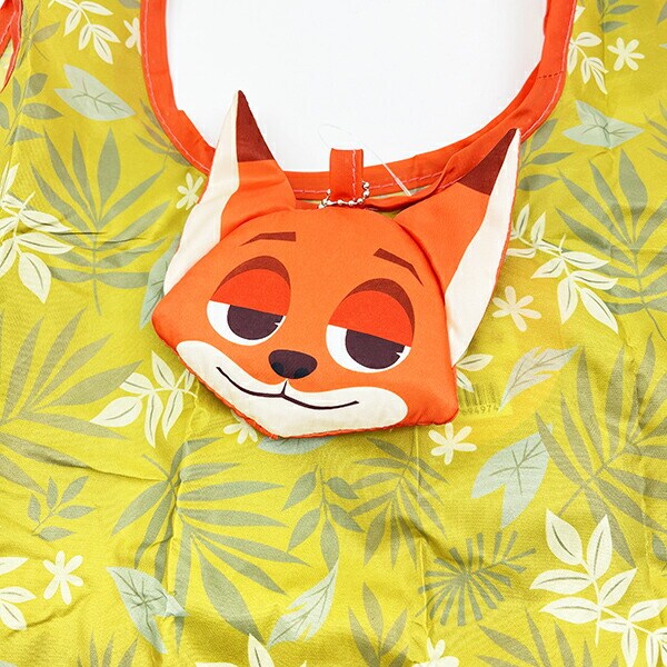 ディズニー ズートピア ニック  ぬいぐるみ お手伝い エコバッグ Disney
