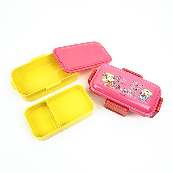 水森亜土 抗菌 食洗機対応 ふわっと2段 弁当箱 ランチ