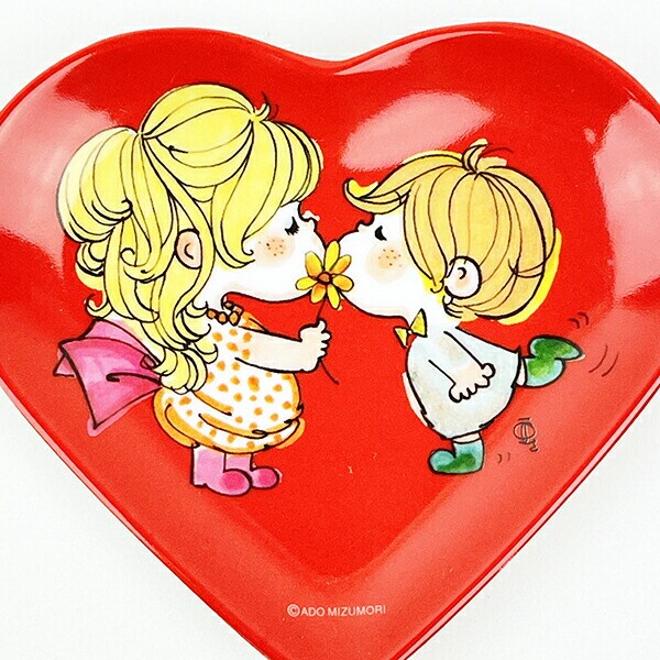 水森亜土 メラミンミニプレート お皿 キッチン 亜土ちゃん